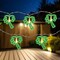 Northlight LED Palm Tree Patio Light Set - Green - 4' Clear Wire - 10ct